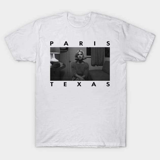 Paris Texas - Retro T-Shirt by TheAnchovyman